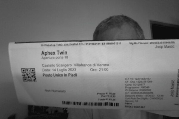 Na putu: APHEX TWIN, Castello Scaligero, Villafranca di Verona, 14.07.2023 ili kako i zašto sam popio prvi Aperol Spritz