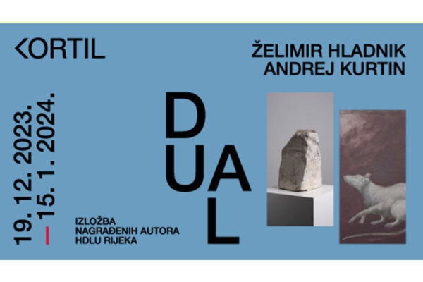 Izložba „Dual” autora Želimira Hladnika i Andreja Kurtina u Galeriji Kortil