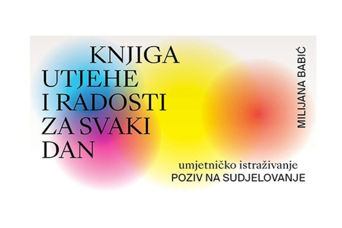 Milijana Babić u Prozorima: poziv na sudjelovanje u umjetničkom istraživanju