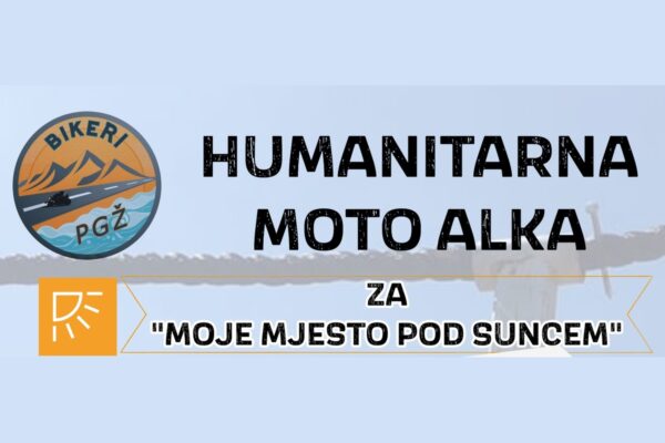 Humanitarna moto-alka za program „Moje mjesto pod suncem“