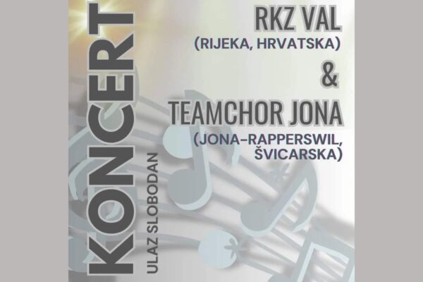 Koncert RKZ-a Val i švicarskog zbora Teamchor Jona