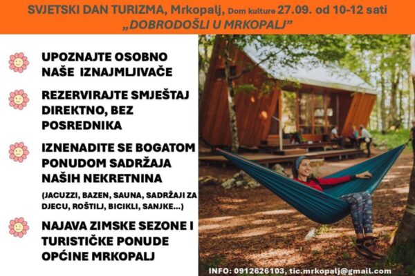 Svjetski dan turizma u Mrkoplju!