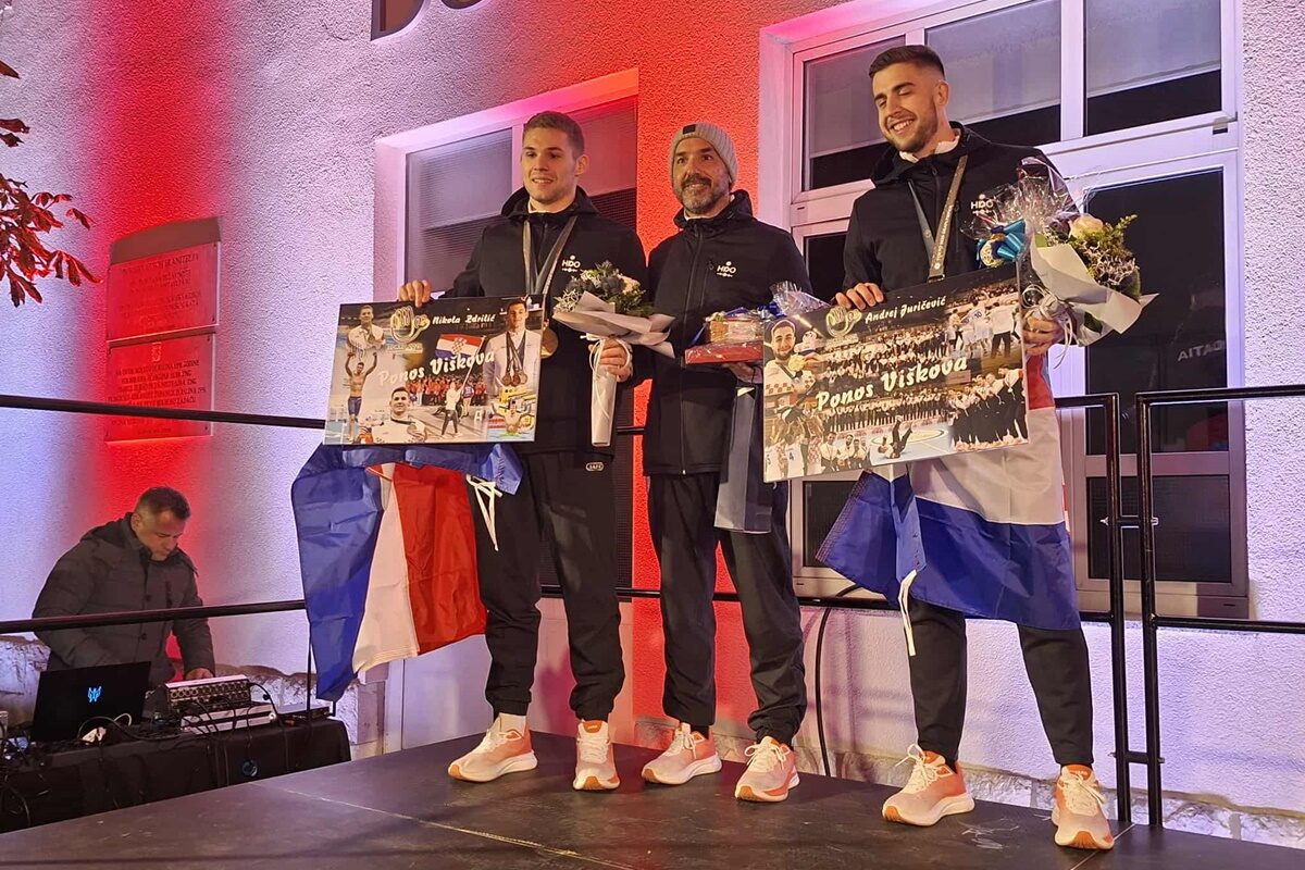 VIŠKOVO DOČEKALO SVOJE SPORTSKE JUNAKE – ANDREJA JURIČEVIĆA I NIKOLU ZDRILIĆA