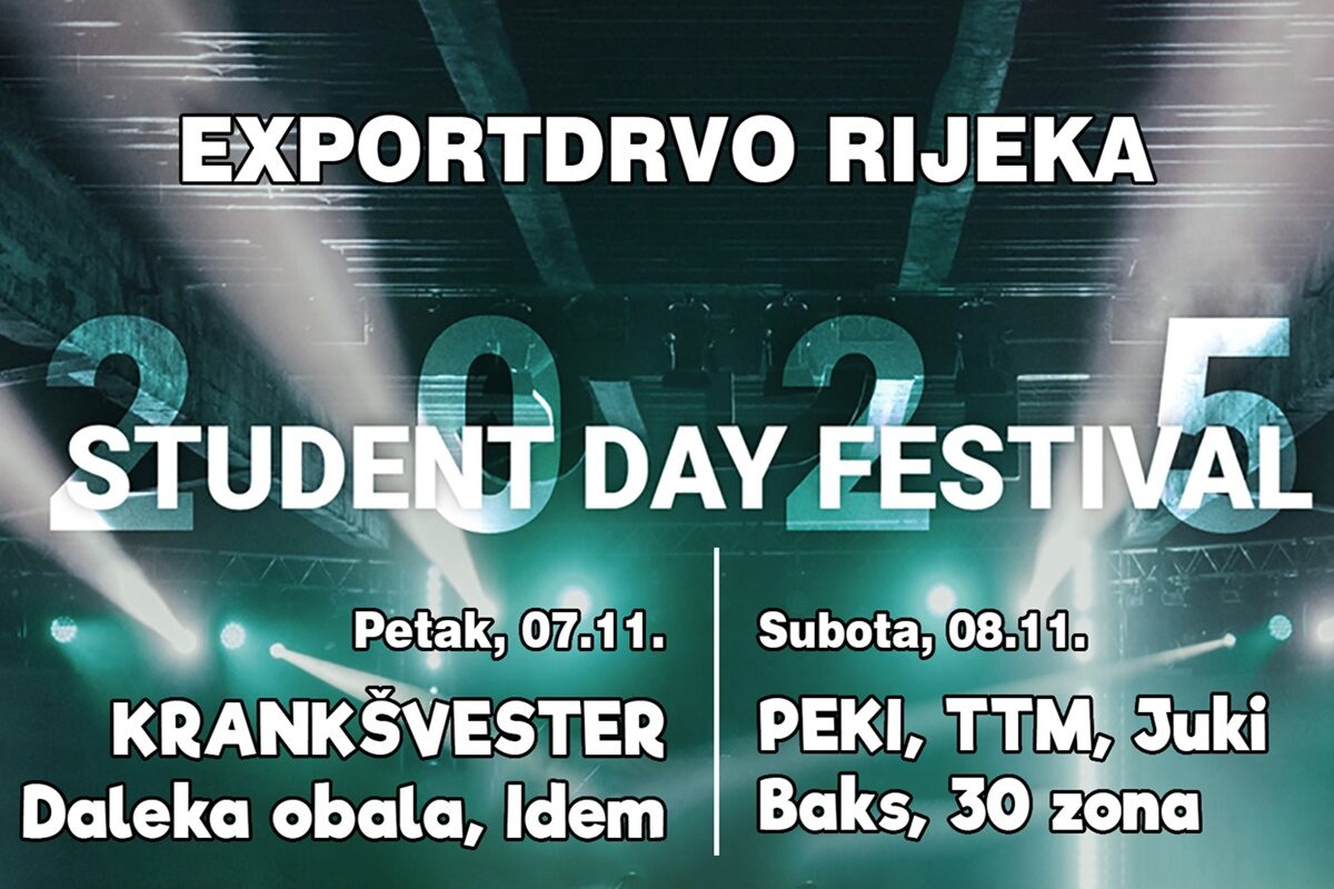 STUDENT DAY FESTIVAL 2025. – Rijeka opet u znaku mladih i glazbe