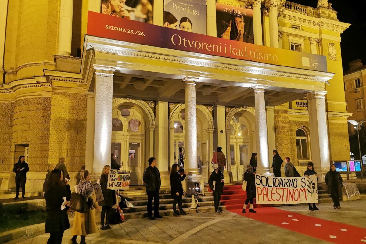 Prosvjedi i prekid obilježili premijeru baletne predstave Venezuela u riječkom HNK-u