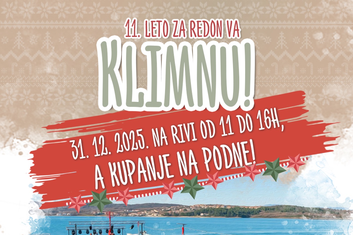 Kraj 2025. godine u Dobrinju dočekuje se uz dobru zabavu i skok u more