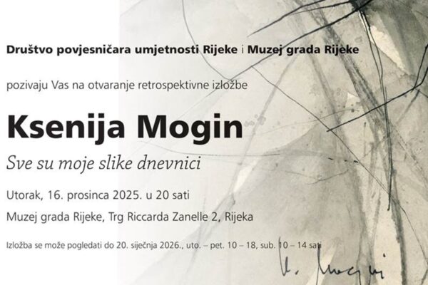 Ksenija Mogin: Sve su moje slike dnevnici