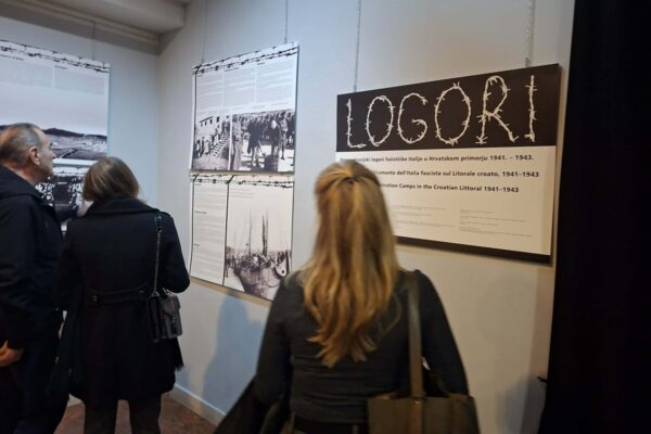 Izložba o talijanskim logorima u Hrvatskom primorju otvorena u HKD-u na Sušaku