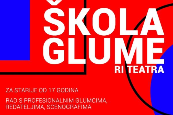 Ri Teatar organizira 49. Školu glume za osobe starije od 17 godina