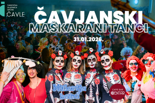 Drugi Čavjanski maškarani tanci 31. siječnja u Domu kulture