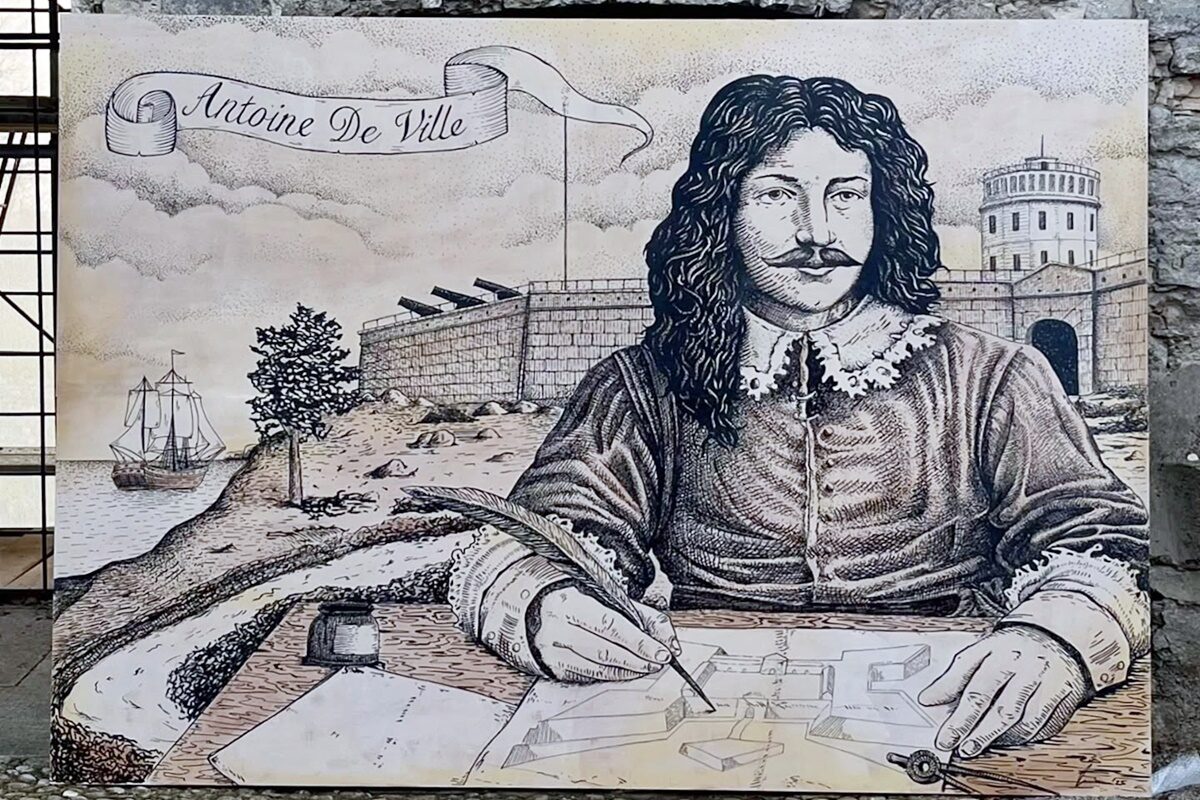 Antoine de Ville se kroz ilustraciju vratio na pulski Kaštel&nbsp;