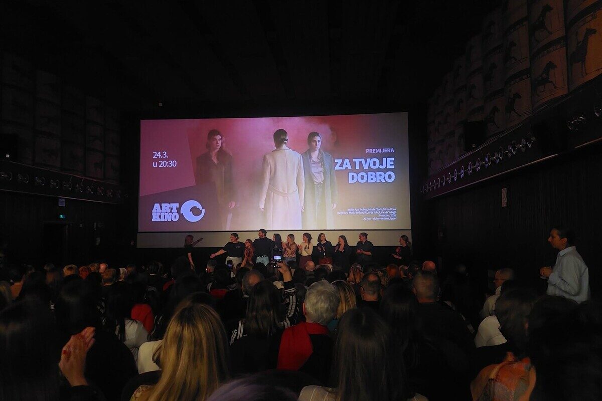 Održana premijera filma Za tvoje dobro u Art-kinu