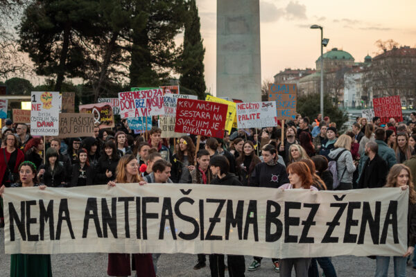 Kada branimo ženska prava, branimo i antifašizam – Održan Noćni marš u Rijeci