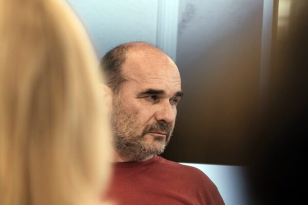 Promocija romana „Aritmija zemlje“ Mladena Blaževića u V.B.Z.-ovoj knjižari na Korzu