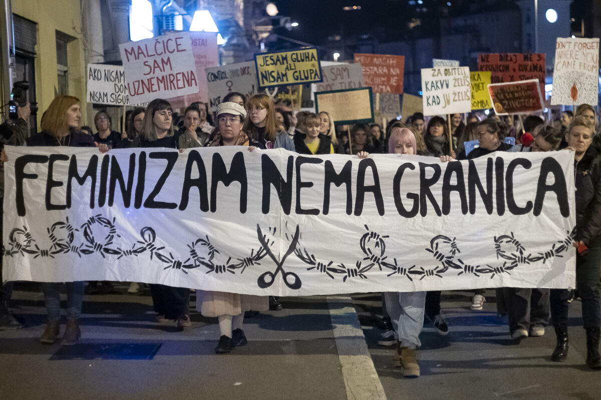 Prosvjedni marš povodom Dana žena: “Nema antifašizma bez žena”