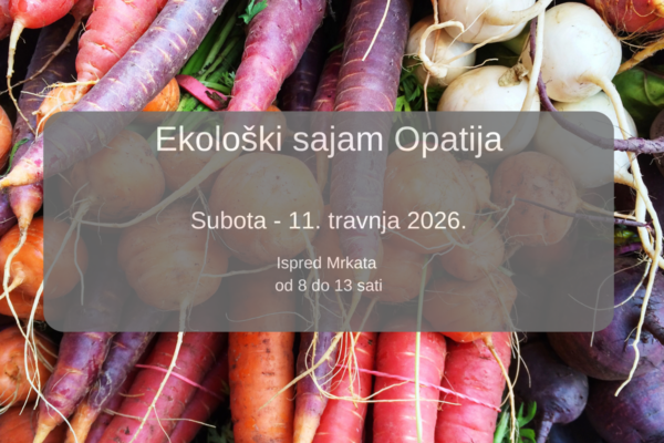 Ekološki sajam Opatija u subotu ispred Mrkata