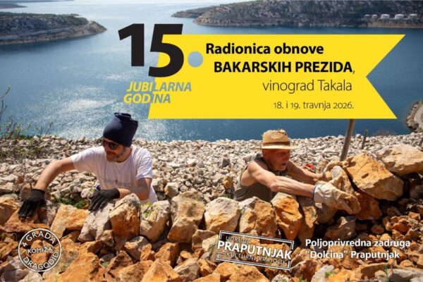 Na Praputnjaku jubilarna radionica obnove gromača u vinogradu Takala