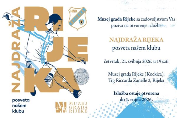 „Najdraža Rijeka“ u Kockici: izložba o klubu, gradu i ljubavi koja traje generacijama
