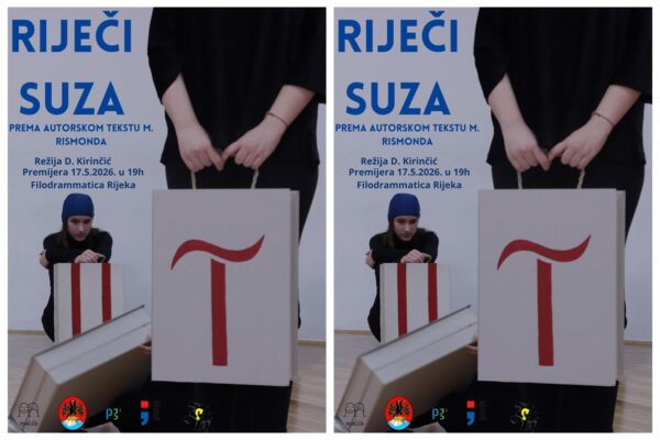 „Riječi suza“ – predstava o tuzi, suzama i nježnosti koju djeca ne bi smjela skrivati