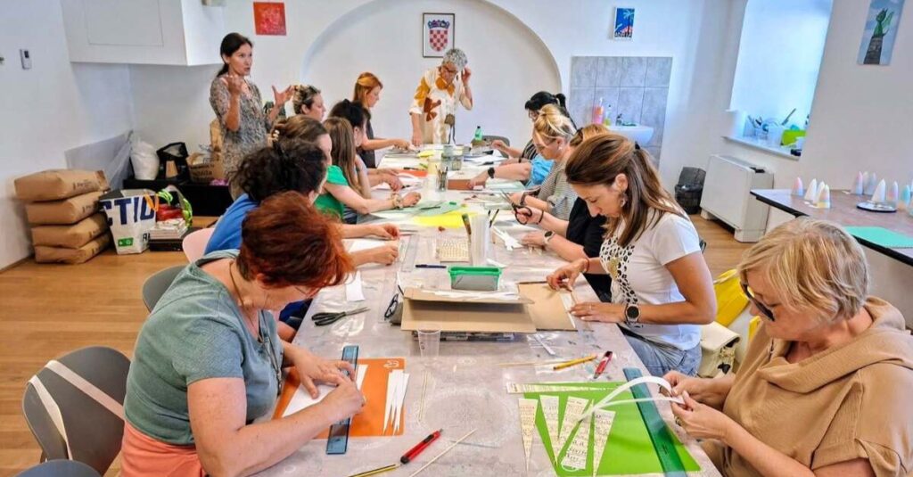 U Palači šećera održana radionica izrade nakita talijanske umjetnice Angele Simone