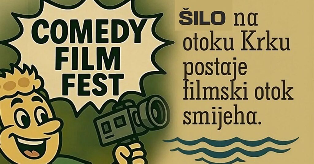 Prvi Comedy Film Fest “Otok smijeha” donosi kratke komedije pod otvorenim nebom Krka