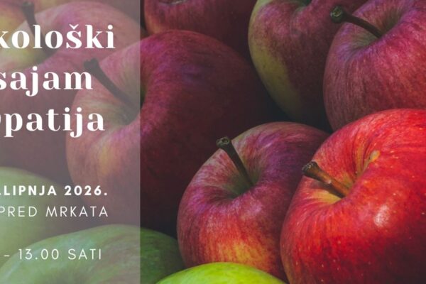 Ekološki sajam ove subote ispred opatijske tržnice