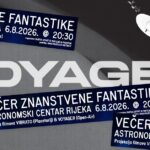 Večer znanstvene fantastike u Astronomskom centru: „Vibrato“ pod kupolom, „Voyager“ pod zvijezdama