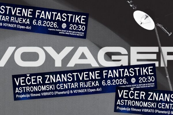 Večer znanstvene fantastike u Astronomskom centru: „Vibrato“ pod kupolom, „Voyager“ pod zvijezdama