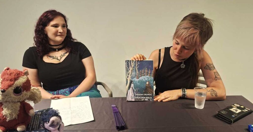 Mlada riječka autorica Arijana Grginčić predstavila svoj fantasy roman Daždbogova djeca