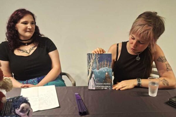 Mlada riječka autorica Arijana Grginčić predstavila svoj fantasy roman Daždbogova djeca