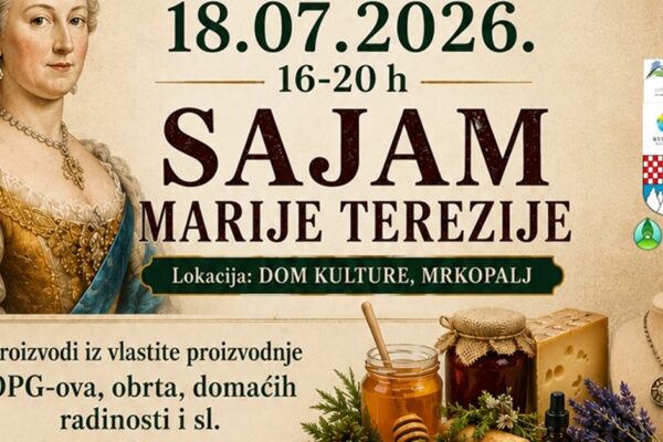 Sajam Marije Terezije donosi domaće proizvode, heligonke i povijesnu šetnju Mrkopljem