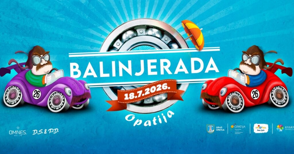 Ljetna Balinjerada ponovno pretvara centar Opatije u najluđu stazu na svijetu