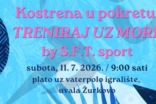 Kostrena u pokretu: Besplatni treninzi uz more počinju ove subote u Žurkovu
