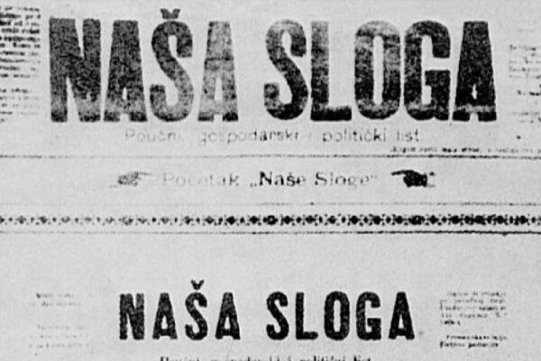 Na današnji dan 1922. počinje izlaziti dnevni list Naša sloga
