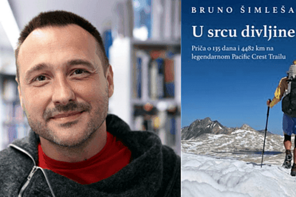 Od vremenskih prognoza do srca divljine: Zoran Vakula i Bruno Šimleša u dvorištu Gradske knjižnice Rijeka