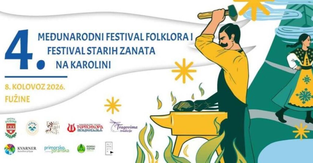 4. Međunarodni festival foklora i 2. Festival starih zanata u Fužinama