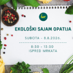 Ekološki sajam u subotu ispred opatijskog Mrkata