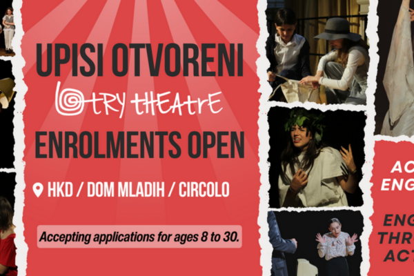 Otvoreni upisi u novu sezonu TRY theatrea
