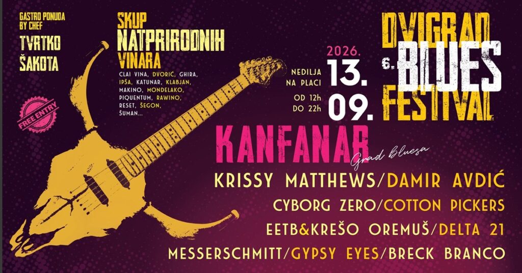 Kanfanar je u nedjelju spreman za šesti Dvigrad Blues Festival: Pasajte kako svako lito!