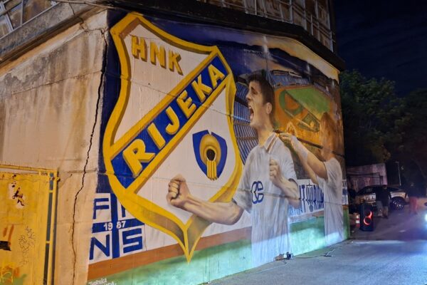 Kantrida dobila novi mural: Kreilach i Močinić ponovno zajedno pod stijenama