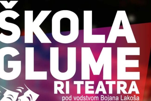 Ri Teatar poziva na upise u jubilarnu 50. Školu glume