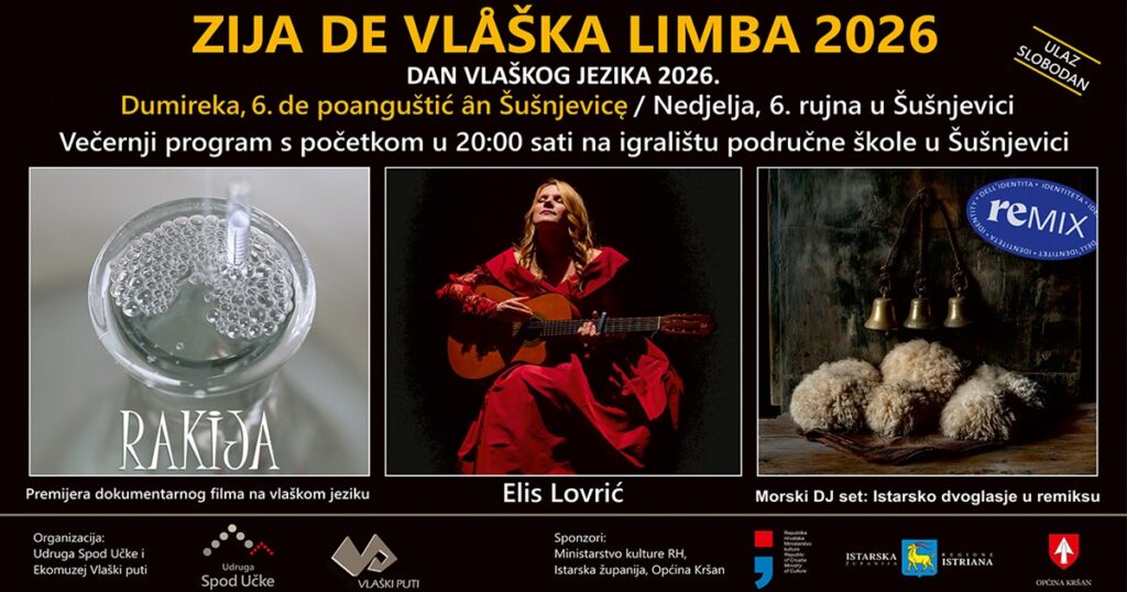 Šušnjevica slavi vlaški jezik: večer baštine, filma, pjesme i novih generacija