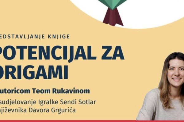 Od „Ornamenta“ do „Potencijala za origami“: Tea Rukavina predstavlja novu zbirku poezije u Rijeci
